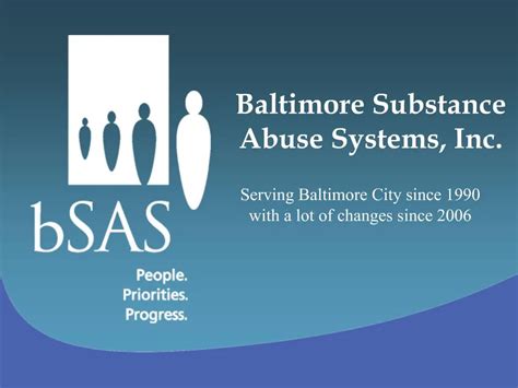 baltimore substance abuse systems employment